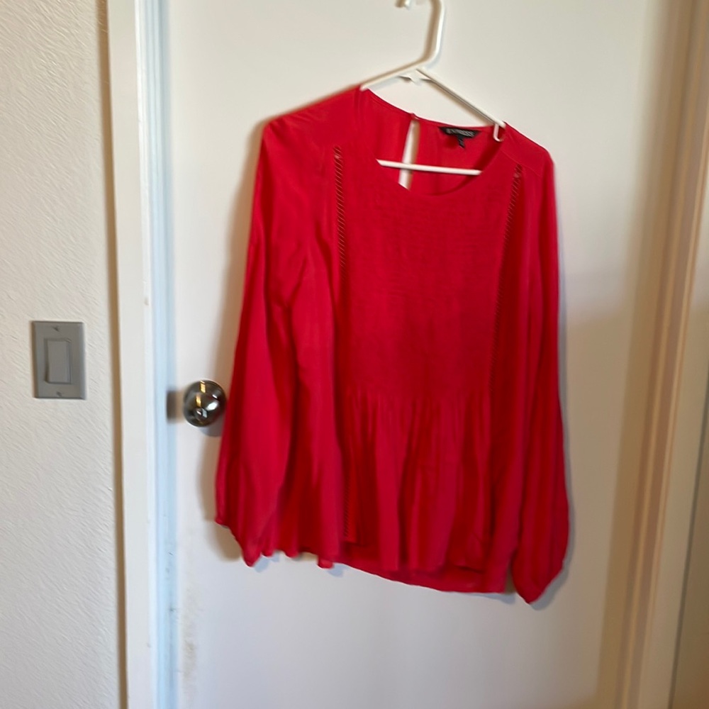 Medium orange blouse